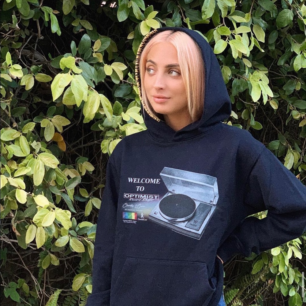 Madhappy x Chords for Cure Limited Edition Blue Hoodie Size Small